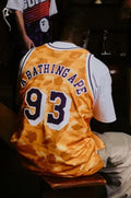 A BATHING APE BAPE x M&N NBA LOS ANGELS LAKERS SWINGMAN JERSEY