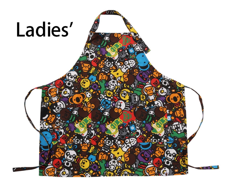 A BATHING APE Ladies' MILO ALL SAFARI APRON
