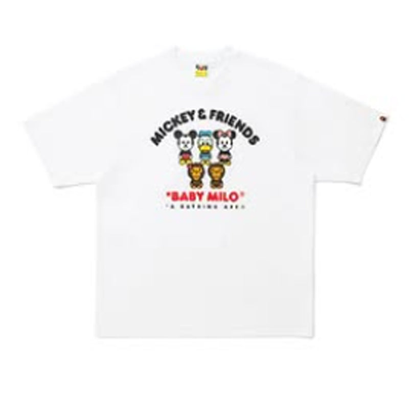 A BATHING APE BAPE x DISNEY MICKEY & FRIENDS BABY MILO RELAXED FIT TEE