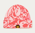 A BATHING APE BABY MILO STORE BABY MILO REVERSIBLE BEANIE