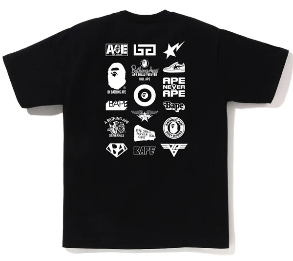 すぐ届く【A BATHING APE】Tシャツ MULTI LOGO APE HEAD MULTI LOGO APE HEAD RELAXED FIT TEE MENS – us.bape.com