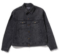 A BATHING APE LINE CAMO JACQUARD DENIM JACKET