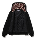 A BATHING APE A RISING BAPE PATCHWORK HOODIE WORK JACKET