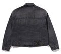 A BATHING APE LINE CAMO JACQUARD DENIM JACKET