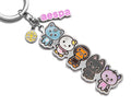 A BATHING APE BAPE x AESPA METAL KEYCHAIN