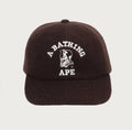 A BATHING APE GENERAL WOOL PANEL CAP