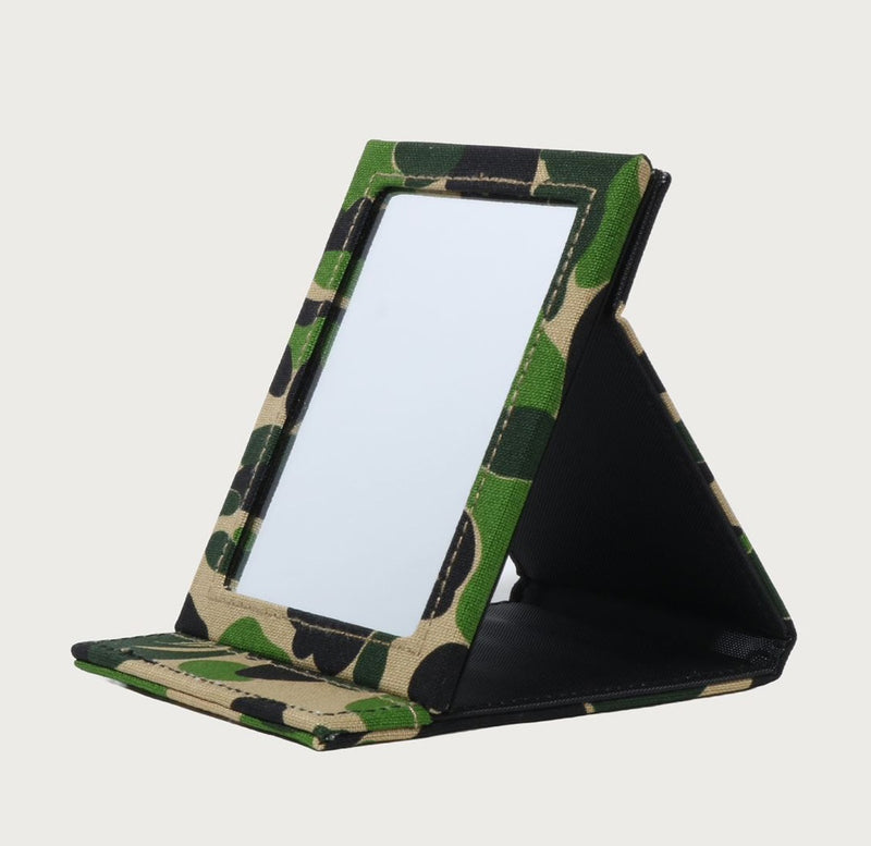 A BATHING APE ABC CAMO COMPACT MIRROR
