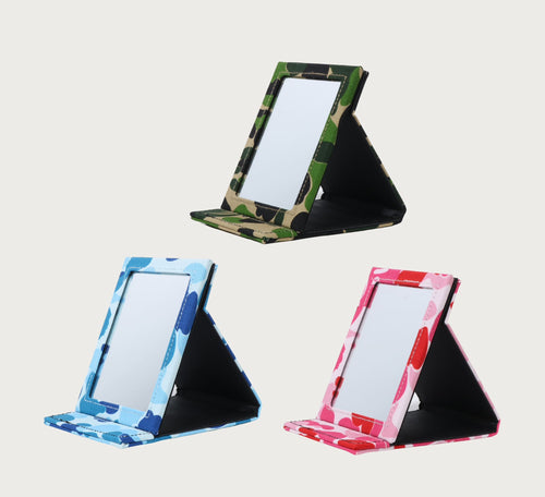 A BATHING APE ABC CAMO COMPACT MIRROR