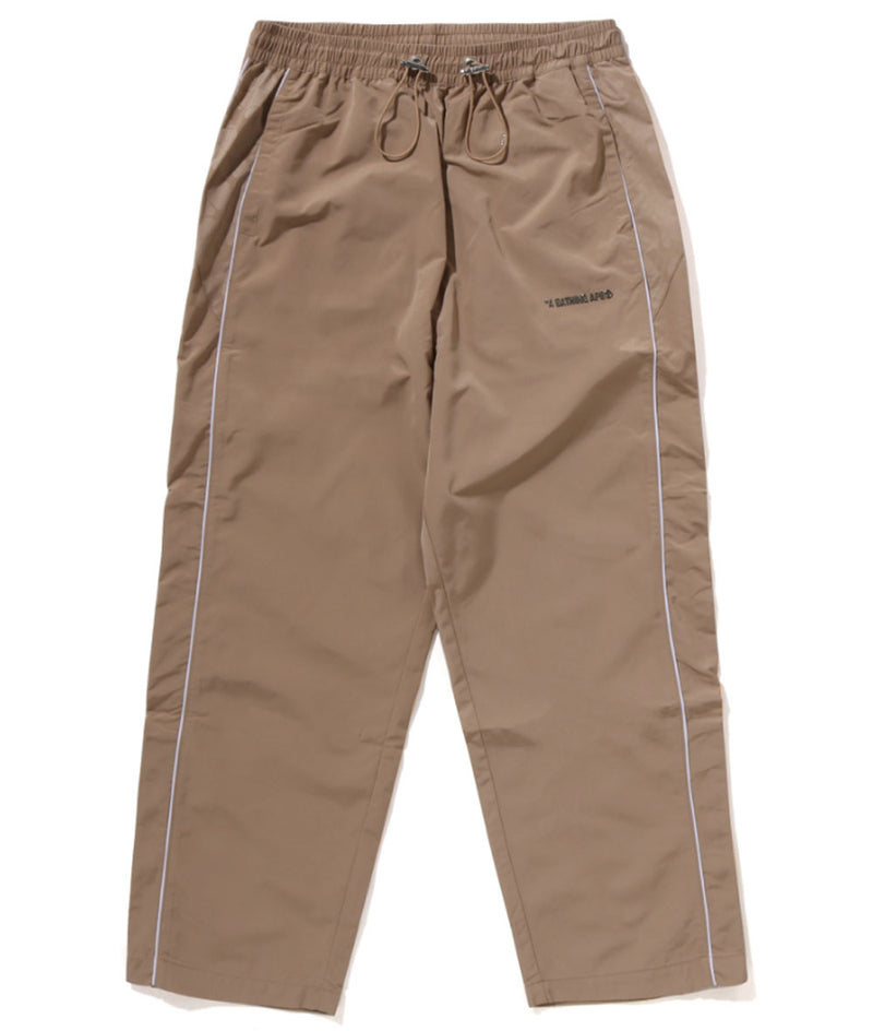 A BATHING APE METAL LOGO PIN TRACK PANTS