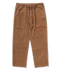 A BATHING APE ONE POINT HEAVY WASHED CORDUROY RELAXED FIT EASY PANTS
