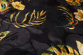 A BATHING APE VACATION PATTERN OPEN COLLAR SS SHIRT