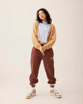 A BATHING APE Ladies' CABLE CROPPED KNIT CARDIGAN