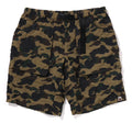 A BATHING APE CRINKLE EFFECT 1ST CAMO REGULAR FIT CLIMBING SHORTS
