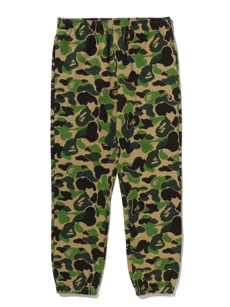 A BATHING APE ABC CAMO APE HEAD ONE POINT SWEAT PANTS