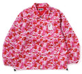 A BATHING APE ABC CAMO COACH JACKET