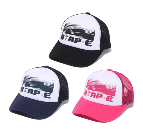 A BATHING APE BAPE MESH CAP - happyjagabee store