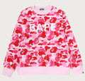 A BATHING APE ABC CAMO BAPE CREWNECK SWEAT SHIRT