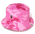 A BATHING APE Ladies' WOODLAND CAMO BUCKET HAT