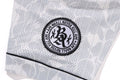 A BATHING APE CAMO STRIPE BASEBALL SHIRT