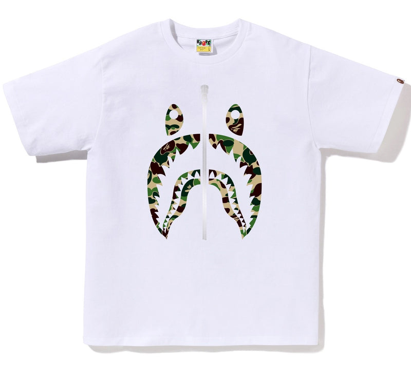 A BATHING APE ABC CAMO SHARK TEE