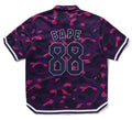 A BATHING APE COLOR CAMO WARM UP SS SHIRT