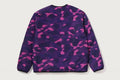 A BATHING APE COLOR CAMO STA QUILTING REVERSIBLE LIGHT DOWN JACKET