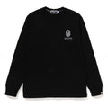 A BATHING APE BAPE REFLECTIVE PRINT L/S TEE