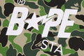 A BATHING APE Ladies' ABC CAMO BAPE STA LOGO CROPPED L/S TEE