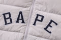 A BATHING APE Ladies' DETACHABLE SLEEVE DOWN JACKET