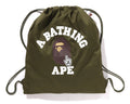 A BATHING APE ONLINE EXCLUSIVE GO APE POINTER COLLEGE KNAPSACK