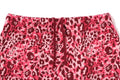 A BATHING APE Ladies' WILD LEOPARD PATTERN SWEAT SKIRT
