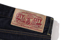 A BATHING APE APE HEAD DENIM PANTS - happyjagabee store