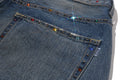 A BATHING APE COLOR STONE 13 OZ DENIM PANTS