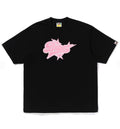 A BATHING APE BAPE STA LOGO RELAXED FIT TEE