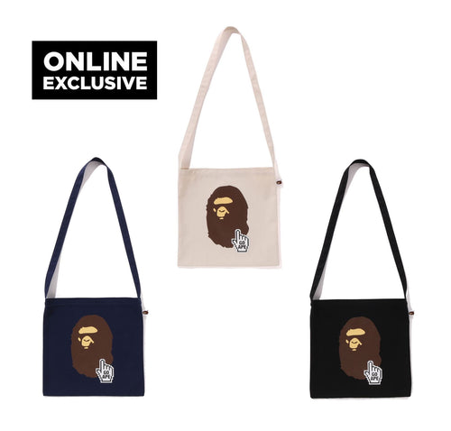 A BATHING APE BAPE ONLINE SACOCHE SHOULDER BAG -ONLINE EXCLUSIVE-