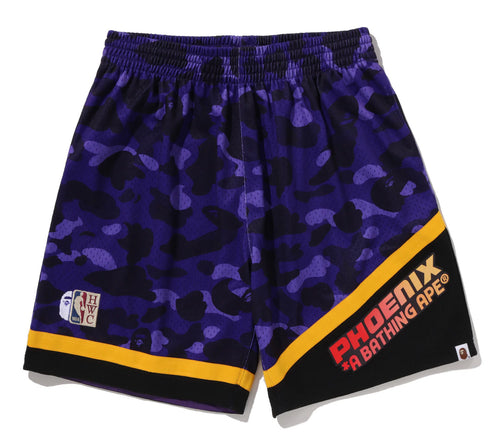 A BATHING APE BAPE x M&N NBA PHOENIX SUNS SWINGMAN SHORTS