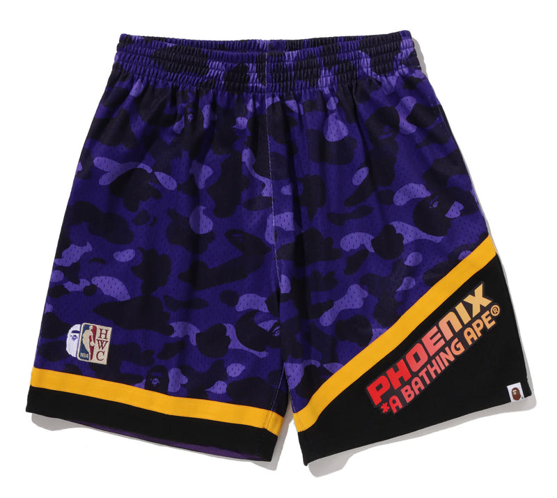 A BATHING APE BAPE x M&N NBA PHOENIX SUNS SWINGMAN SHORTS