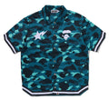 A BATHING APE COLOR CAMO WARM UP SS SHIRT