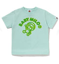 A BATHING APE BAPE KIDS RETRO PIXEL WINKING MILO TEE