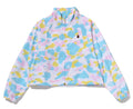 A BATHING APE Ladies' NEW MULTI CAMO ONE POINT TRACK JACKET