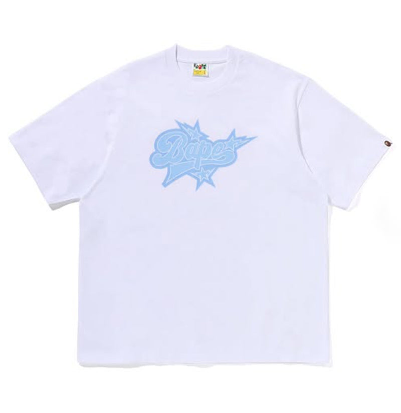 A BATHING APE BAPE STA LOGO RELAXED FIT TEE