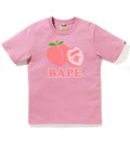 A BATHING APE Ladies' BAPE PEACH TEE