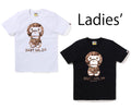 A BATHING APE Ladies' TREE EDGE CAMO BABY MILO TEE