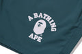 A BATHING APE COLLEGE BEACH RELAXED FIT SHORTS