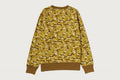 A BATHING APE BAPE CARD CAMO COLLEGE ONE POINT SWEAT SHIRT ( ONLINE EXCLUSIVE )