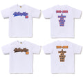 A BATHING APE BASEBALL LOGO TEE