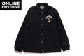 A BATHING APE ONLINE EXCLUSIVE GO APE POINTER COLLEGE COACH JACKET
