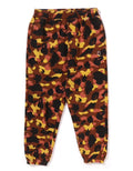 A BATHING APE 1ST CAMO ONE POINT RELAXED FIT SWEAT PANTS