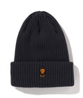 A BATHING APE BAPE KIDS BABY MILO ONE POINT KNIT CAP