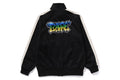 A BATHING APE LUX SPORT PATTERN JACQUARD TRACK JERSEY